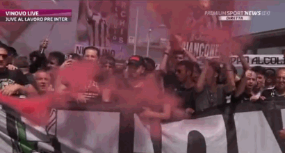 Juventus, i tifosi si presentano a Vinovo: