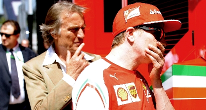 Raikkonen e Montezemolo, foto IPP Raikkonen e Montezemolo, foto IPP