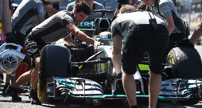 Hamilton, foto Afp Hamilton, foto Afp