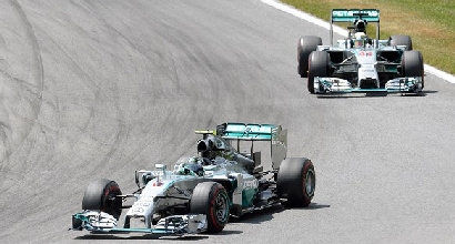 Rosberg e Hamilton (Afp) Rosberg e Hamilton (Afp)