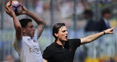 Il Milan di Montella sorride: mai tanti punti dal 2013