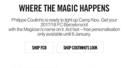Barcellona, gaffe Nike: annunciato Coutinho