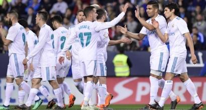 Liga: Atletico Madrid sul velluto, vince anche il Real