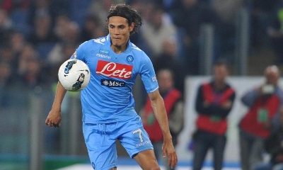 Edinson Cavani, foto Lapresse Edinson Cavani, foto Lapresse