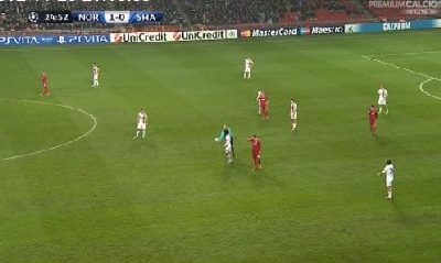 Luiz Adriano, gol anti fair play Luiz Adriano, gol anti fair play