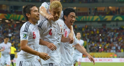 Honda e Nagatomo (Afp) Honda e Nagatomo (Afp)
