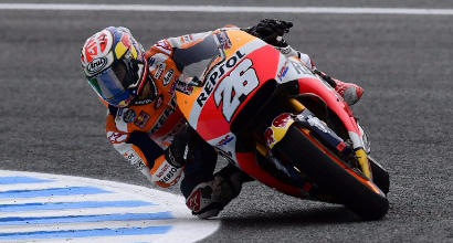 Dani Pedrosa il più veloce nelle terze libere Dani Pedrosa il più veloce nelle terze libere