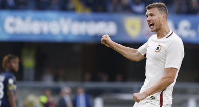 Dzeko, Foto LaPresse