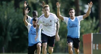 Milan, si ferma Biglia: si teme uno stiramento