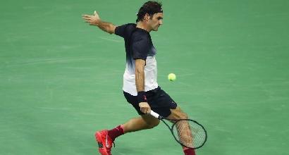 Tennis, US Open: tutto facile per Federer, battuto 3-0 Kohlschreiber