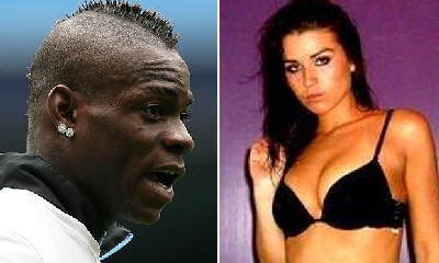 Jenny Thompson e Balotelli Jenny Thompson e Balotelli