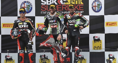 Il podio di gara-1 Il podio di gara-1