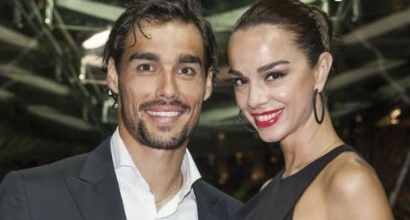 Fognini e l'ex fidanzata Fognini e l'ex fidanzata