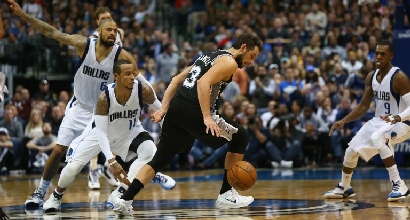Belinelli, foto Afp Belinelli, foto Afp
