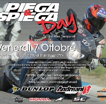 Tutti in pista con il "Piega e Spiega Day"