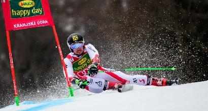 Sci, gigante Kranjska Gora: trionfo Hirscher, adesso è nella leggenda