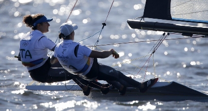 VELA: CLAPCICH-CONTI QUINTE NEL 49ER FX