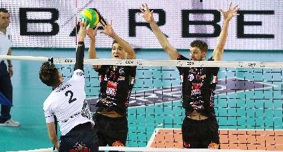 SuperLega Volley: clamoroso ko Lube, Perugia si prende la vetta