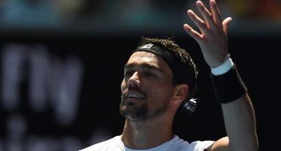 Fognini, foto AFP