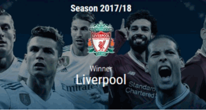 Champions, la gaffe dell'Uefa: foto del Liverpool campione
