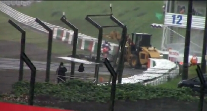 L'incidente di Bianchi, foto IPP L'incidente di Bianchi, foto IPP