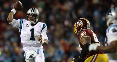 Nfl: flop Redskins, Carolina fa festa