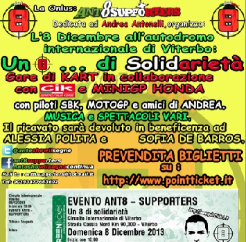 "Un 8 di solidarietà" "Un 8 di solidarietà"