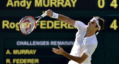 Federer, Foto Ansa