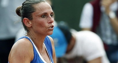 Roberta Vinci, foto Lapresse