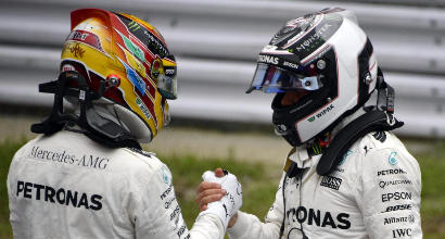 Hamilton-Bottas, ANSA