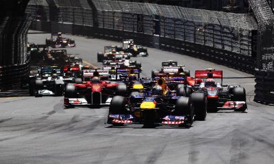 La partenza del GP di Monaco (Getty Images) La partenza del GP di Monaco (Getty Images)