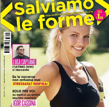 "Salviamo le forme" sbarca in edicola: tanti consigli per fare sport divertendosi