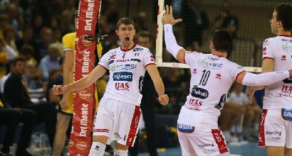 Volley, SuperLega: Trentino corsara a Monza