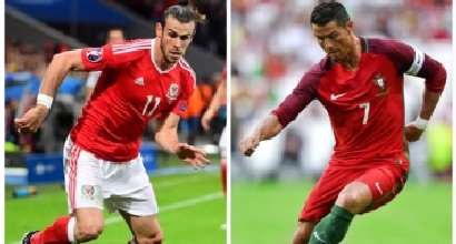 Euro 2016, c’è Portogallo-Galles: Ronaldo-Bale, è sfida finale