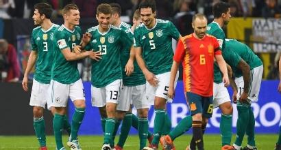 Amichevoli: pari tra Germania e Spagna, sorride l'Inghilterra
