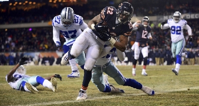 Chicago Bears-Dallas Cowboys, foto Reuters Chicago Bears-Dallas Cowboys, foto Reuters