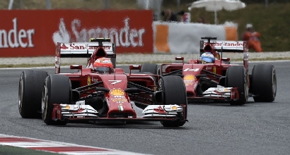 Raikkonen e Alonso (Afp) Raikkonen e Alonso (Afp)