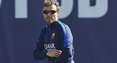 Luis Enrique, foto Lapresse