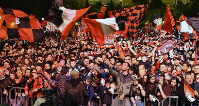 Foggia, la festa promozione e il barbecue della discordia
