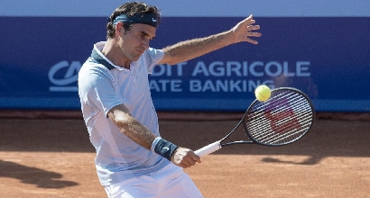 Roger Federer, foto Lapresse Roger Federer, foto Lapresse