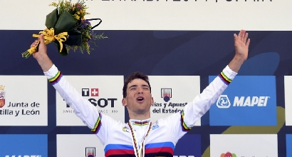 Ciclismo, Mondiali: Bystrom oro nell'Under 23 su strada Ciclismo, Mondiali: Bystrom oro nell'Under 23 su strada