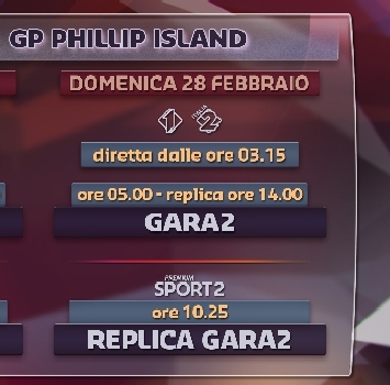 Superbike, gli orari tv del round di Phillip Island