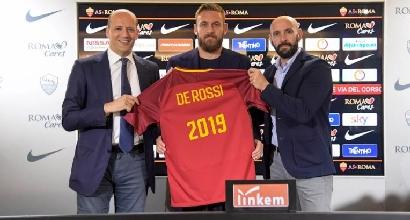 Roma, De Rossi ha rinnovato fino al 2019