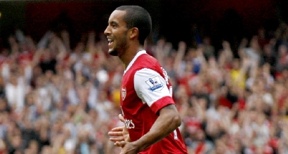 Theo Walcott,Foto Lapresse Theo Walcott,Foto Lapresse