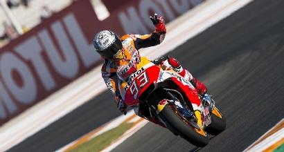 MotoGP, Marquez svetta nelle libere 3 di Valencia