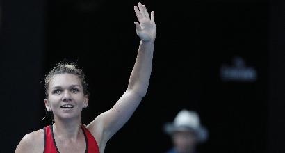FINALE DONNE: SARÀ HALEP CONTRO WOZNIACKI. KERBER IN LACRIME