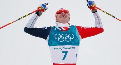 TRIPLETTA NORVEGIA NELLO SKIATHLON UOMINI. DE FABIANI 20°