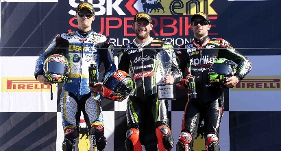Superbike: Tom Sykes vince gara1 a Laguna Seca Superbike: Tom Sykes vince gara1 a Laguna Seca