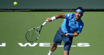 Fabio Fognini, foto Ansa Fabio Fognini, foto Ansa