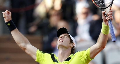 Andy Murray, foto Ansa Andy Murray, foto Ansa